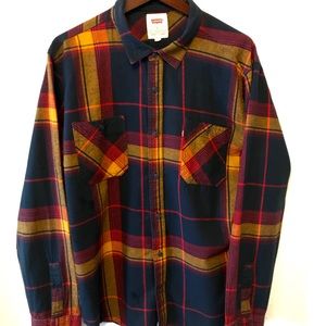 Levi’s casual button down.